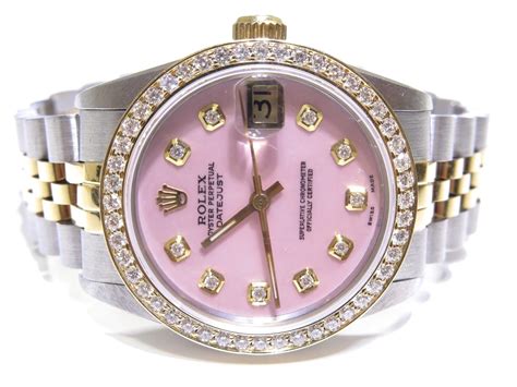 rolex pinky ring|pink rolex watches for women.